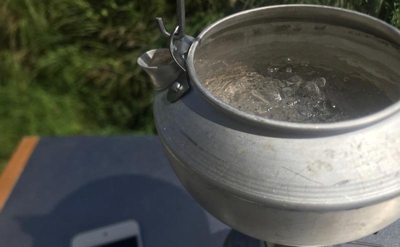 SOTO アミカスで沸騰までの時間を計測