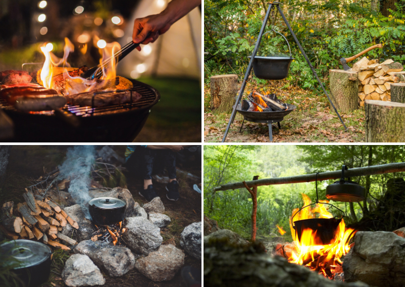 料理しやすい焚き火台と料理しづらい焚き火台の違い