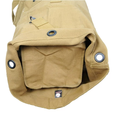 ロスコ GIスタイル ダッフルバッグはキャンプにも使えるズタ袋